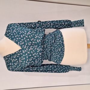 Gap Sliky Floral Blouse